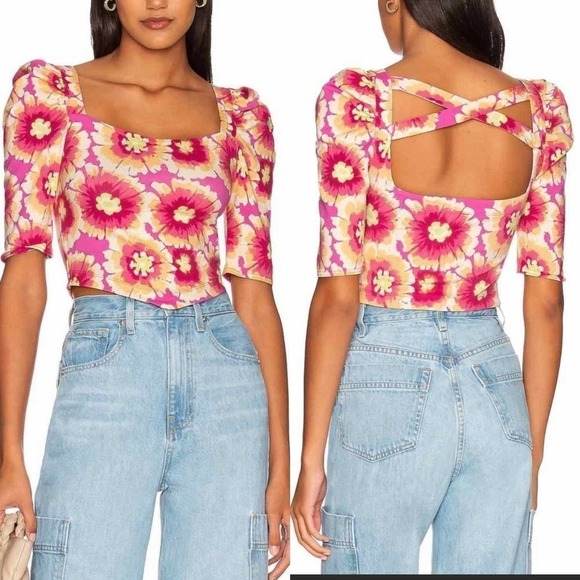 Free People Give Me More Top Size XS Pop Combo - Picture 1 of 7